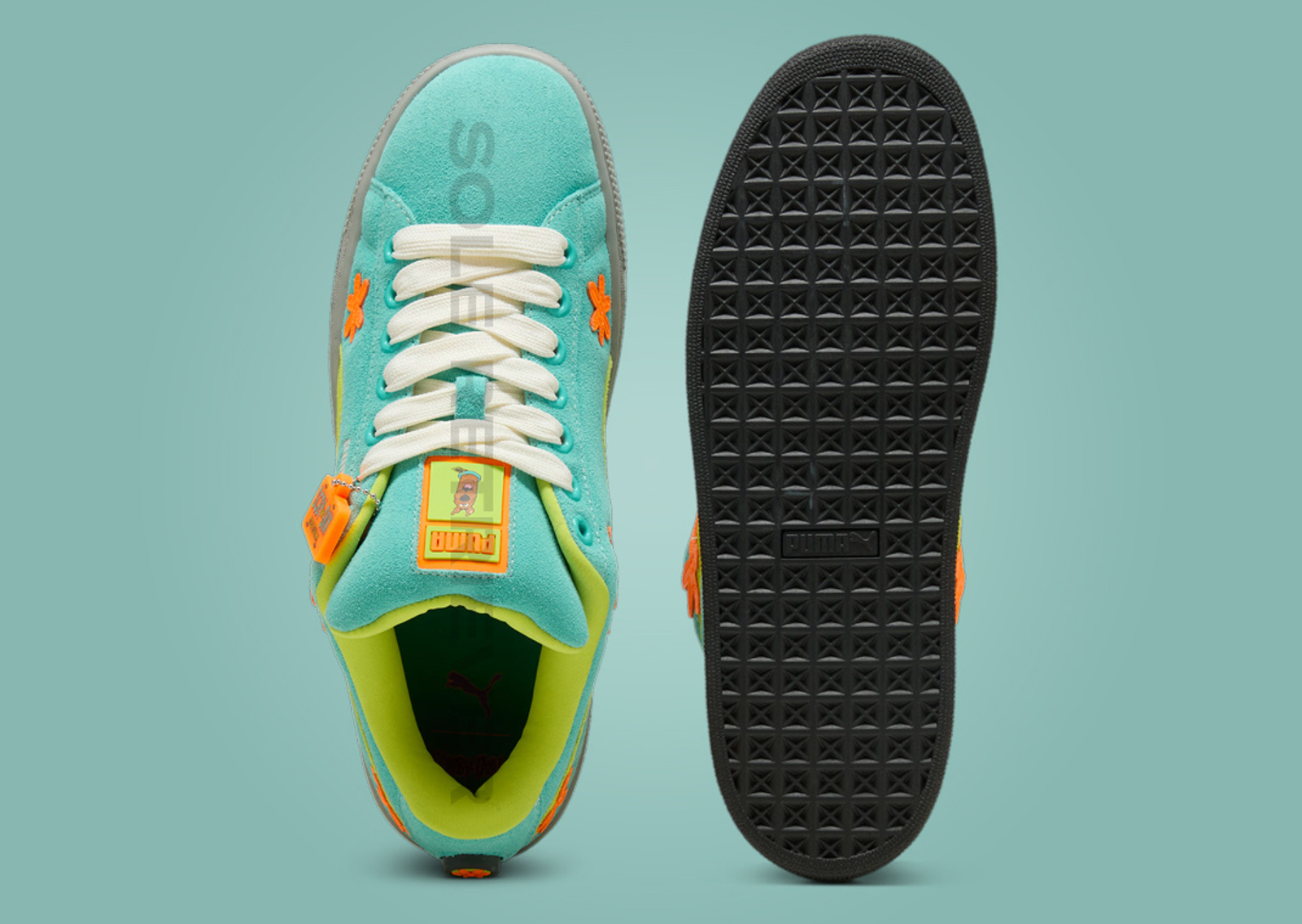 Scooby-Doo x Puma Suede XL Top and Outsole