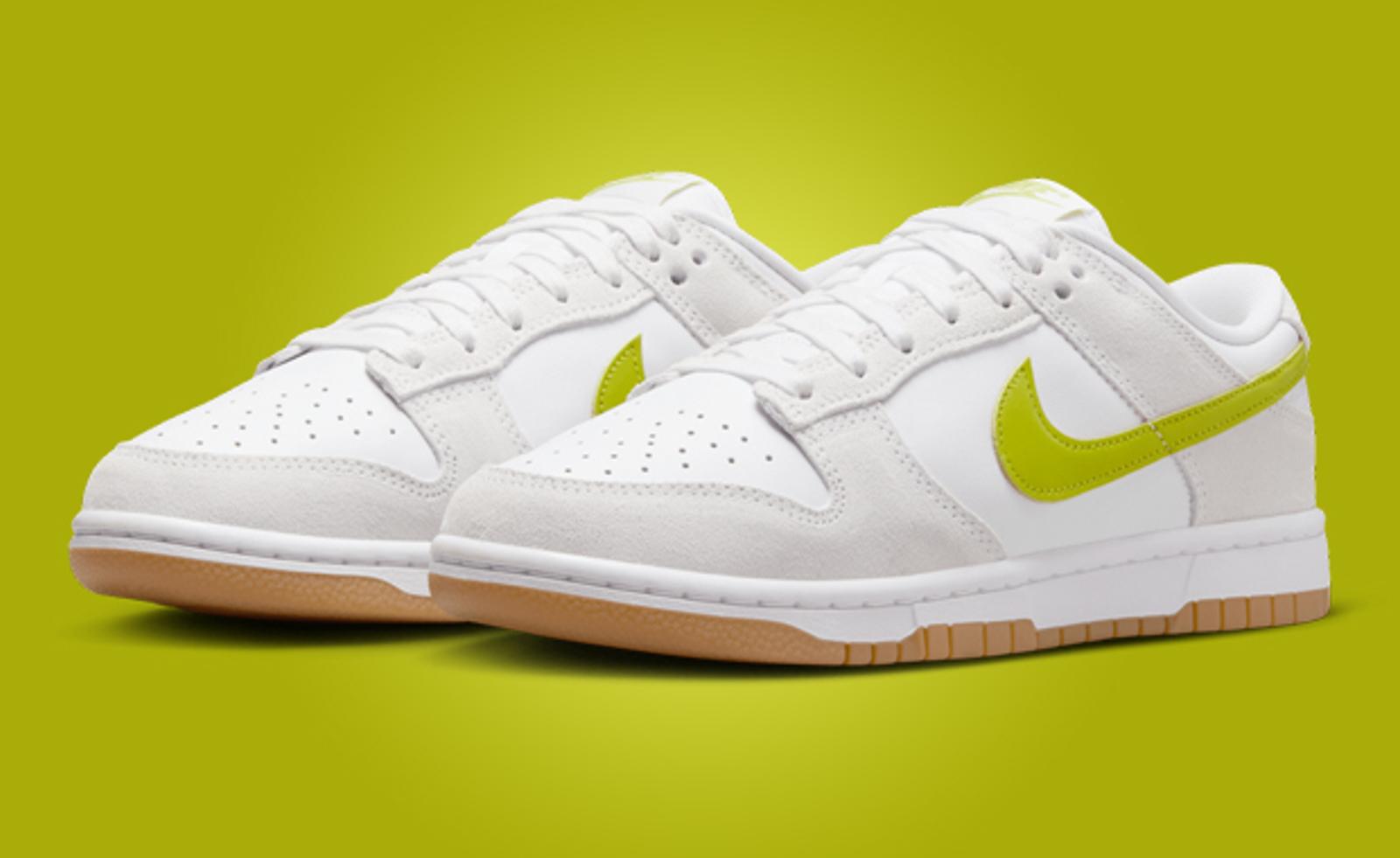 The Nike Dunk Low White Bright Cactus Releases July 2024