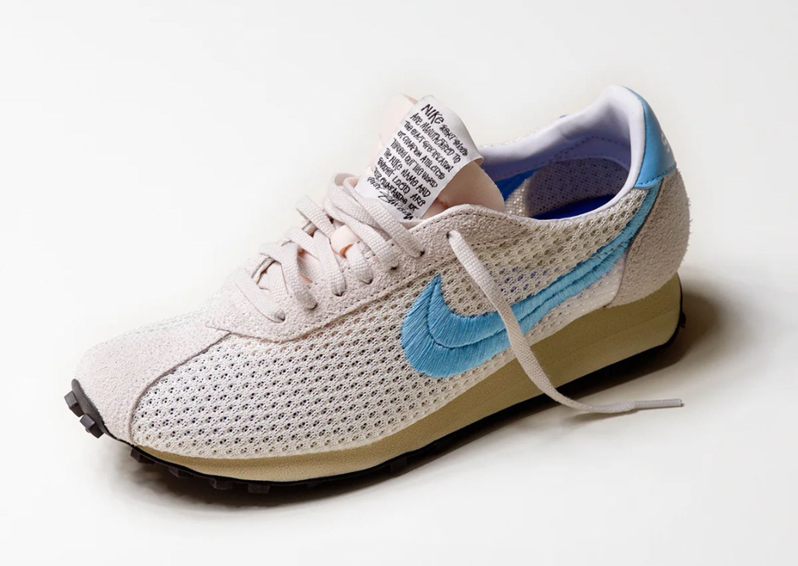 Stussy x Nike LD-1000 Phantom Aquarius Blue Angle