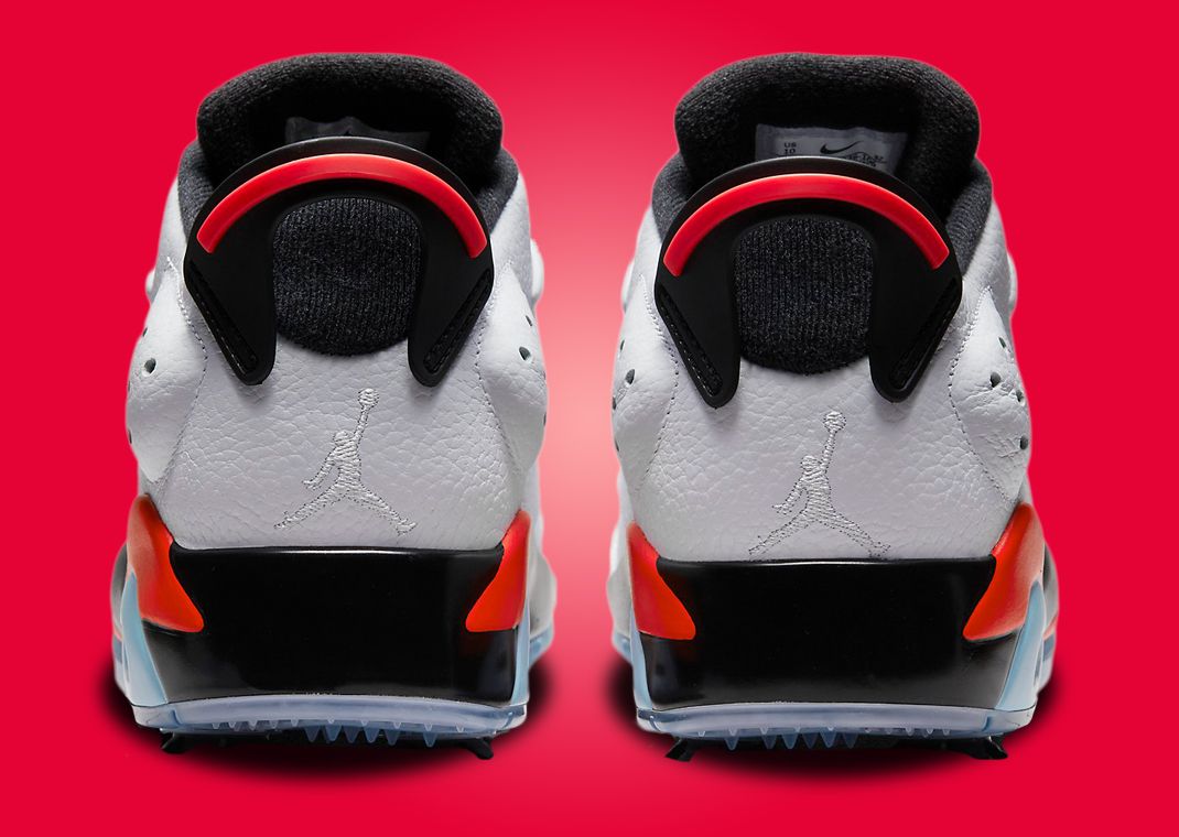 This Air Jordan 6 Low Golf Comes In A Classic White Black Infrared ...