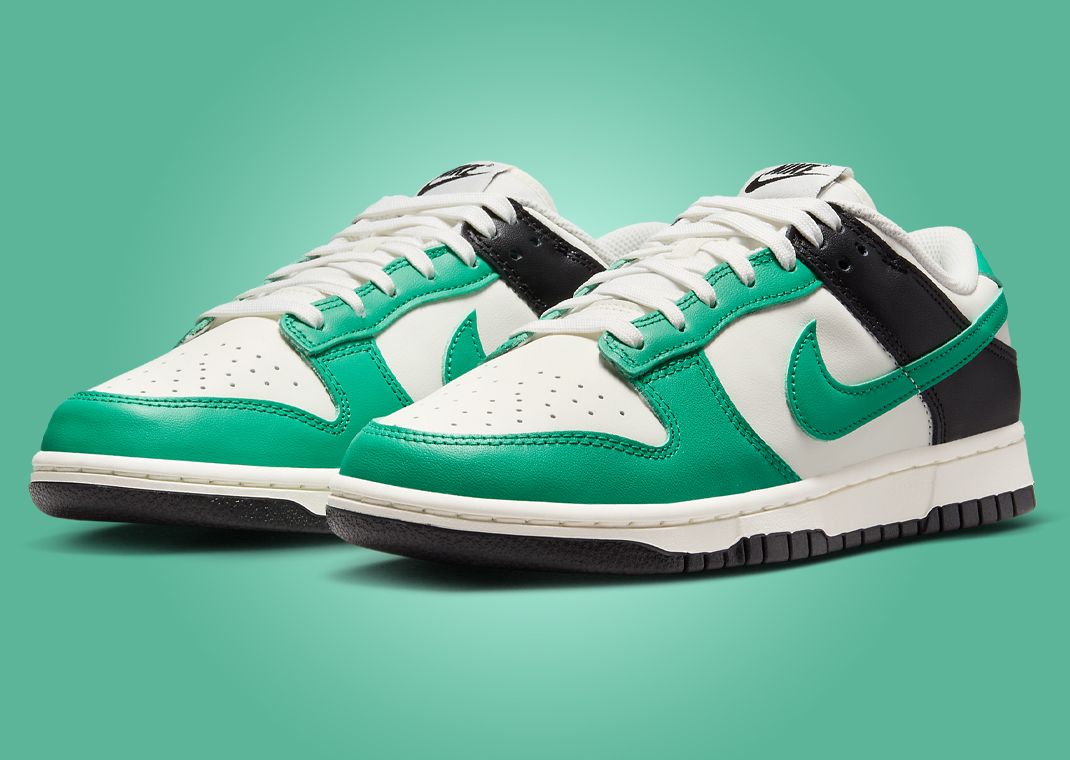The Women's Exclusive Nike Dunk Low Celtics Releases Spring 2025