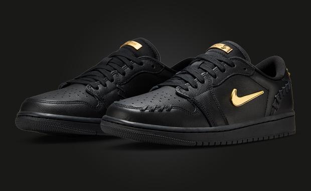 The Air Jordan 1 MM Low Black Metallic Gold Releases July 2024