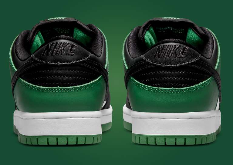 Nike SB Dunk Low Classic Green Heel
