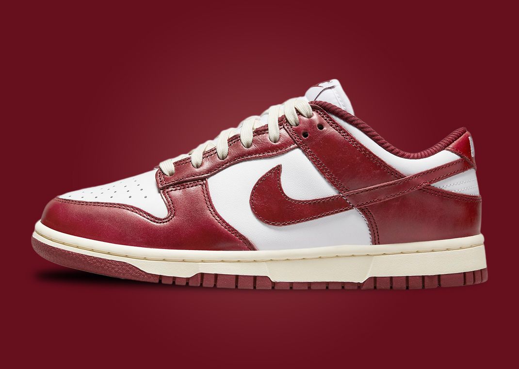 Nike's Dunk Low Vintage Team Red Comes With Pre-Aged Details