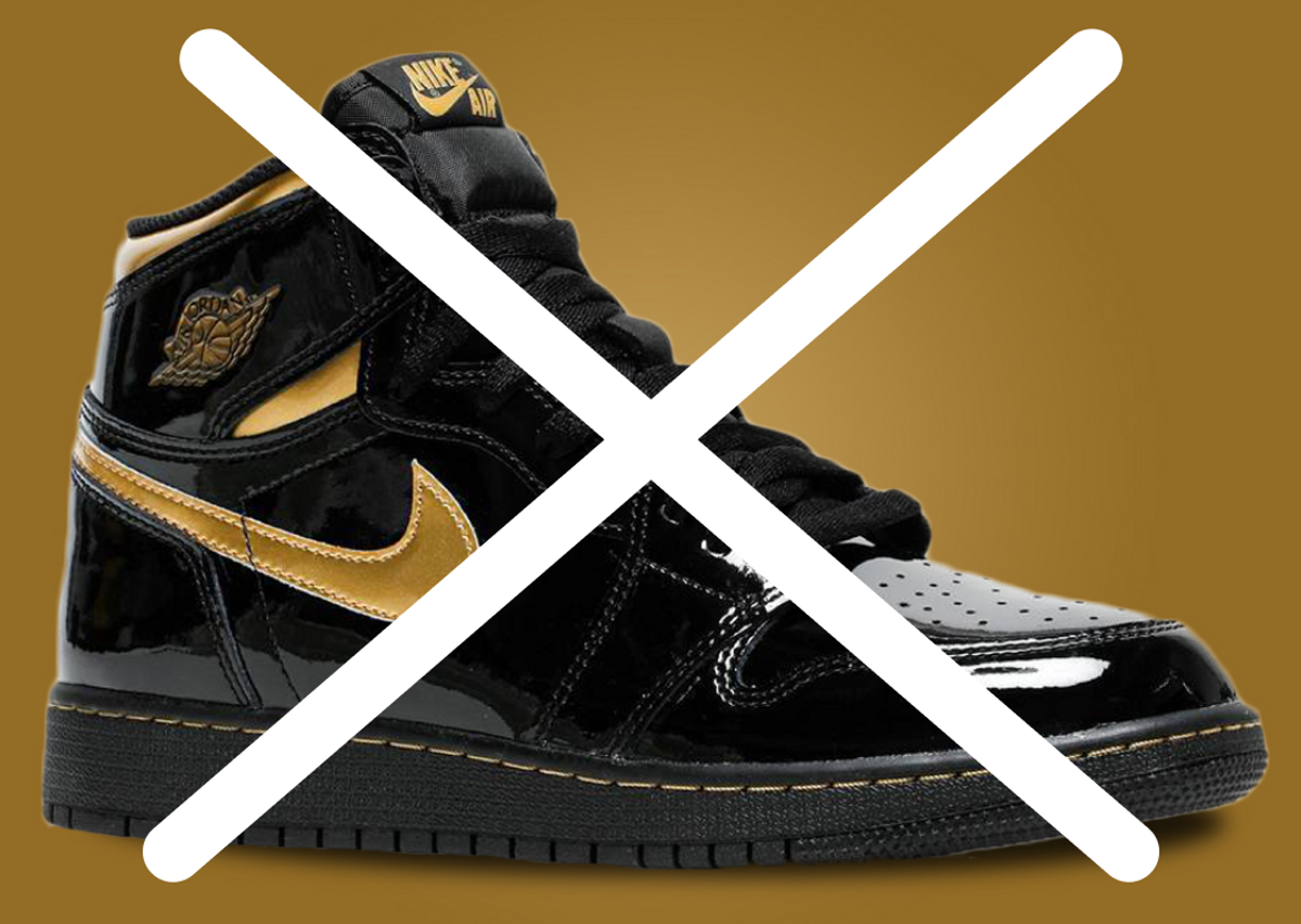 Air Jordan 1 High Black Metallic Gold Not Returning For Fall 2023