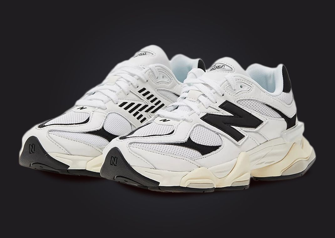 White And Black Leather Outfits This New Balance 9060