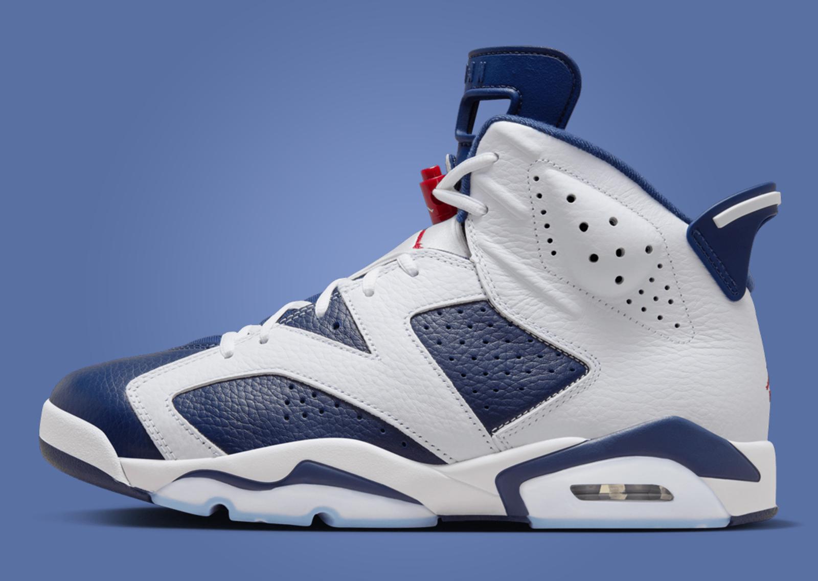 Air Jordan 6 Retro Olympic Lateral