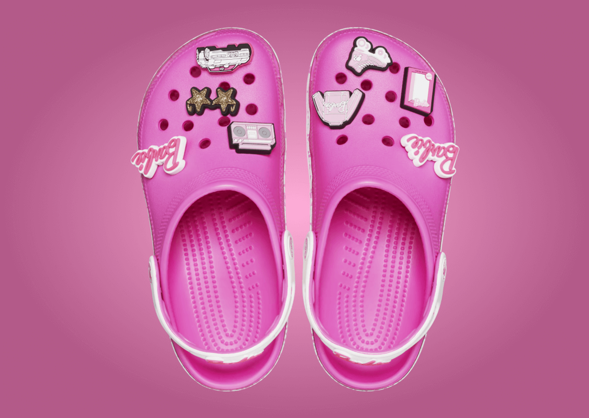 essentials for dream barbie crocs ! // now on our website 🎀 #barbie #