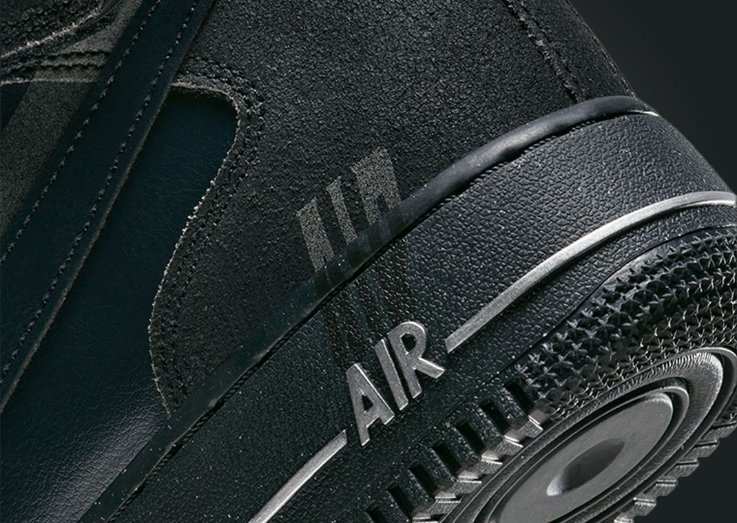 3M x Nike Air Force 1 Black/Metallic Silver Drop