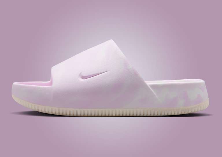Nike Calm Slide SE Pink Foam (W) Lateral