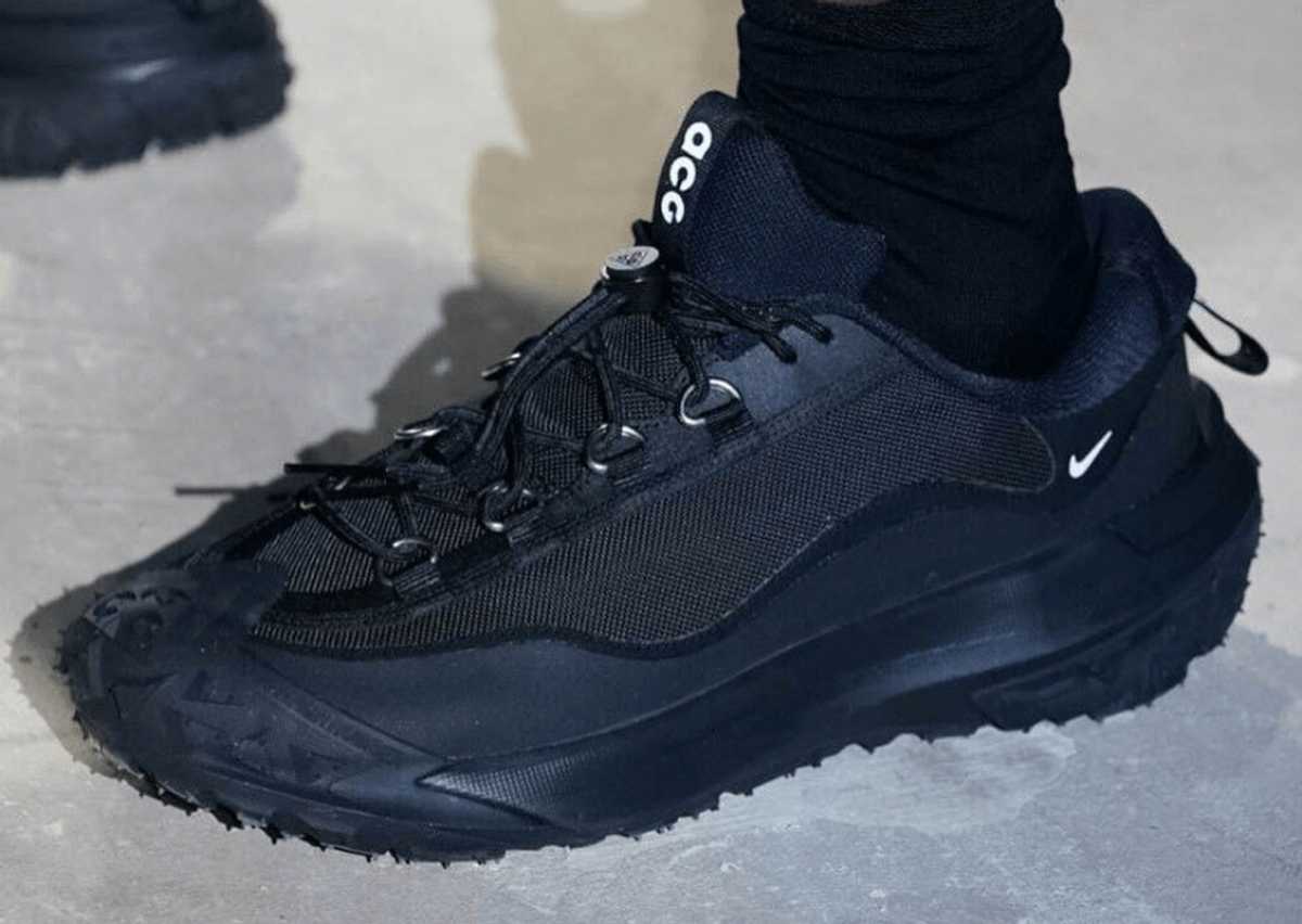 Comme des Garcons Homme Plus x Nike ACG Mountain Fly 2 Low (Image via acgdaily)