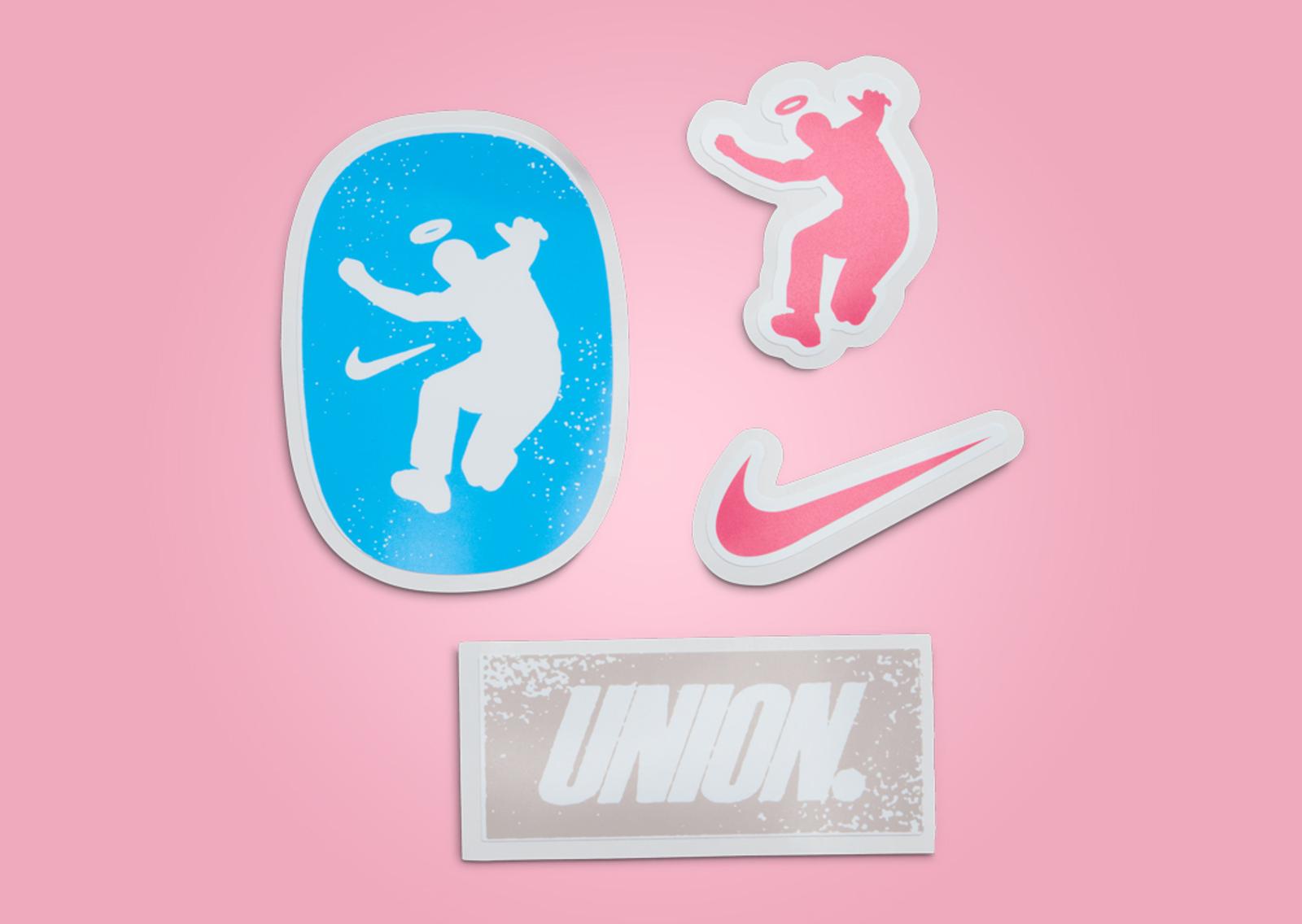 Union x Nike Field General 82 Ivory Stickers