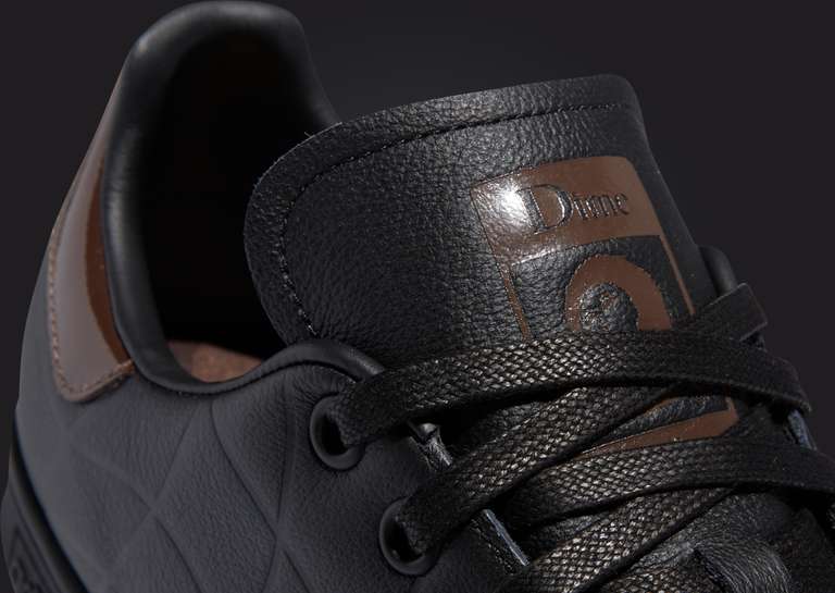 DIME x adidas Stan Smith Core Black Detail
