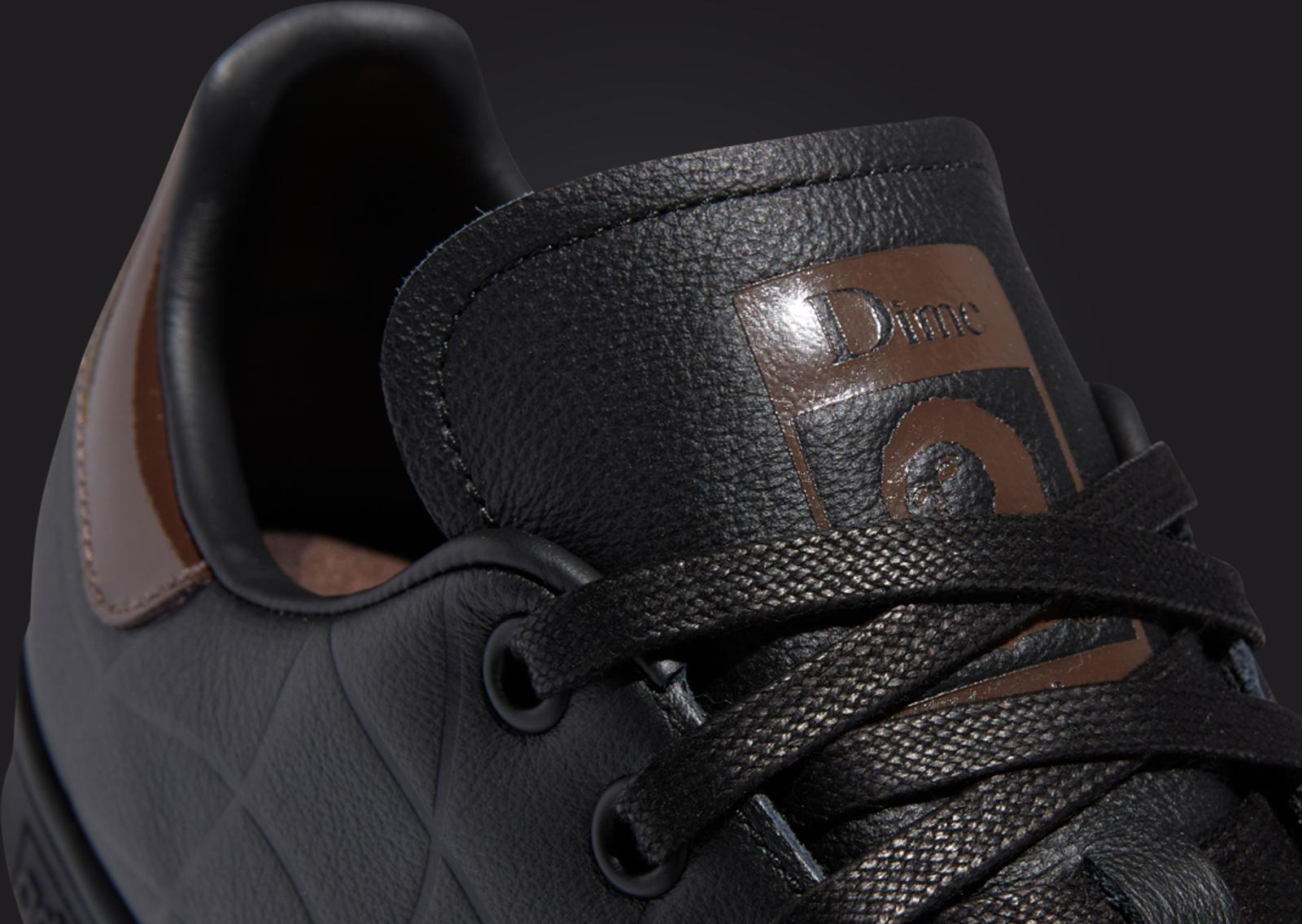 DIME x adidas Stan Smith Core Black Detail