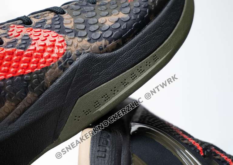 Nike Kobe 6 Protro Italian Camo Midsole Detail