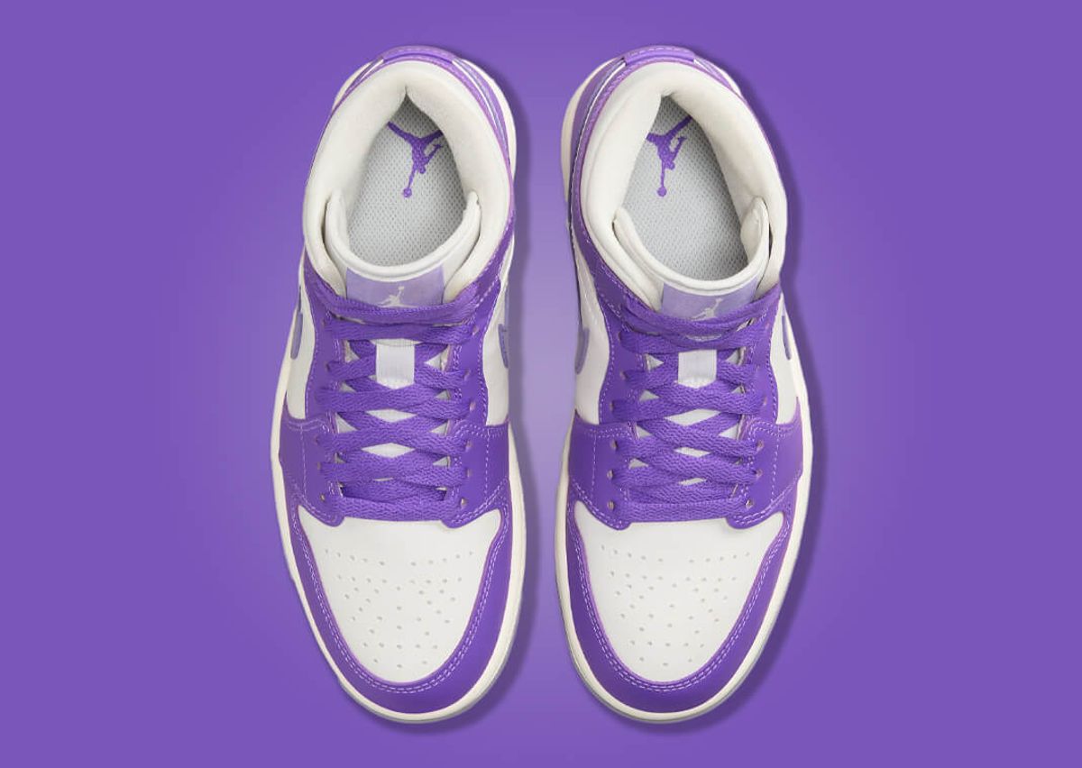 The Air Jordan 1 Mid Action Grape Was Made for the Ladies