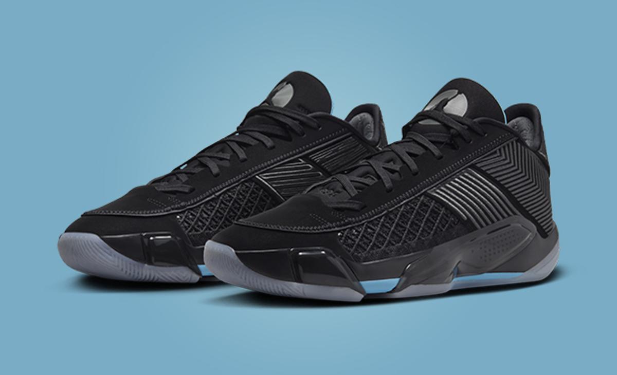 The Air Jordan 38 Low Black Particle Grey Releases February 2024