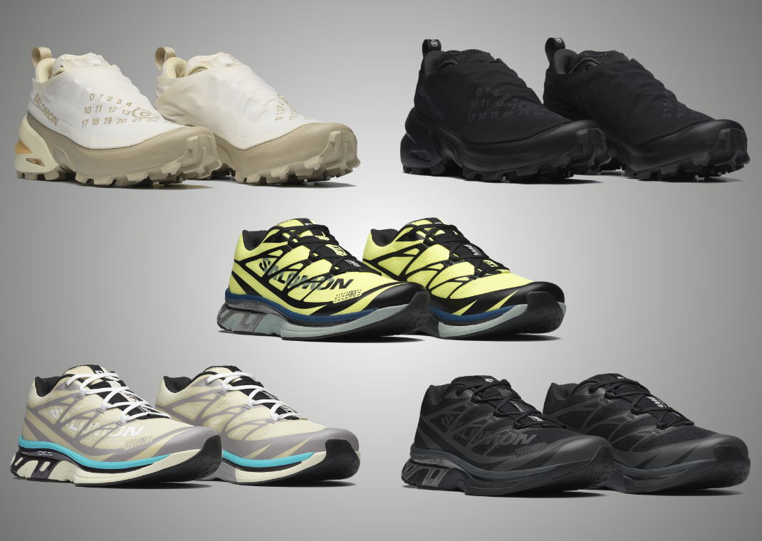 Official Images just Surfaced of the Latest MM6 Margiela x Salomon