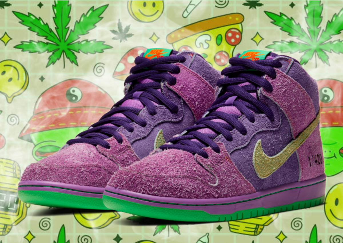 Sb dunk high 420 top reverse skunk release time