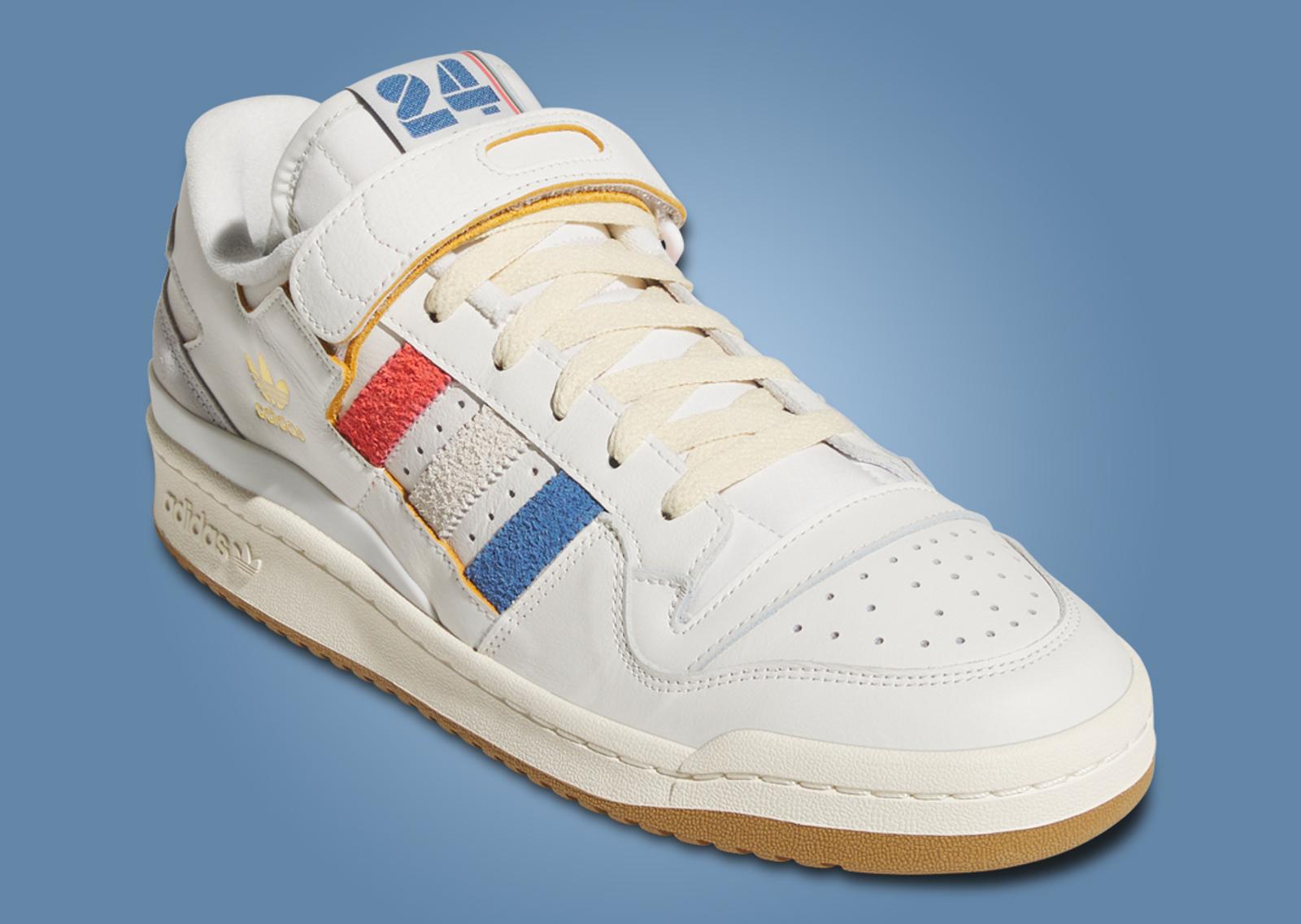 adidas Forum 84 Low Paris Olympics Angle