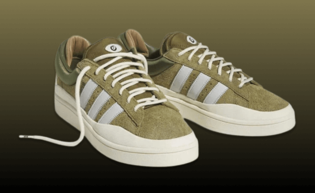 adidas gazelle silver green womens Adidas Campus Light Bad Bunny Wild Moss – Antwerp snkr main image 0