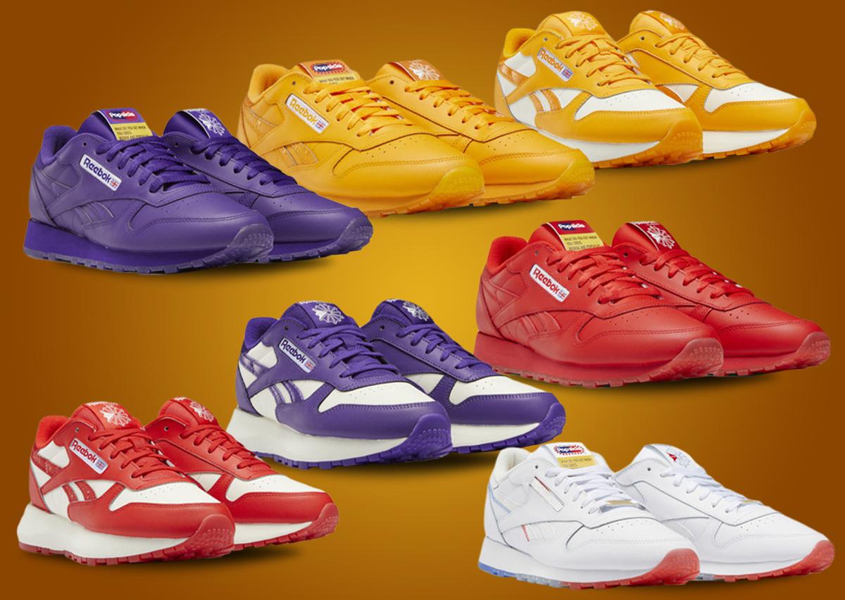 Popsicle x Reebok Classic Leather Collection