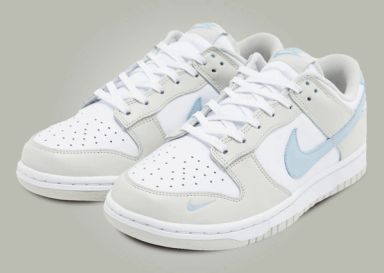 The Women's Nike Dunk Low Light Bone Light Armory Blue Releases Spring 2024
