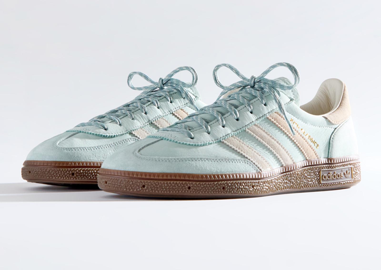 Kith Classics x adidas Originals Handball Spezial Summer Palette Angle