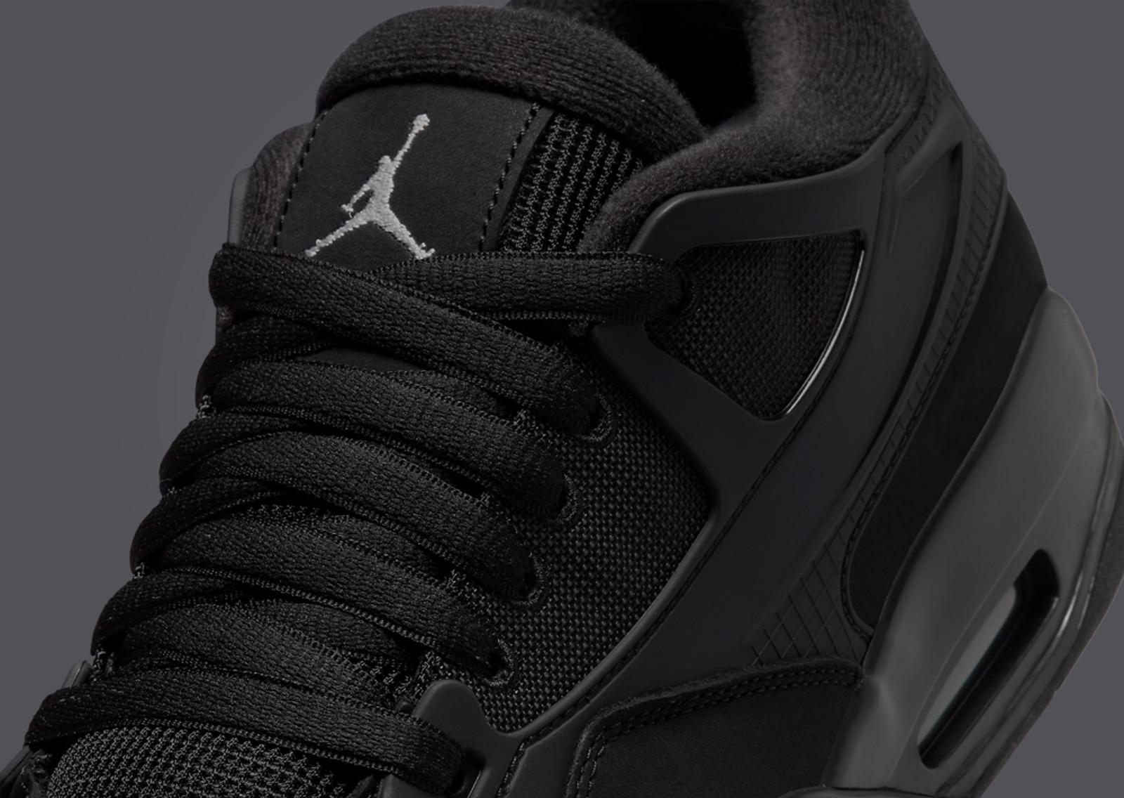 Air Jordan 4 RM Black Cat Detail