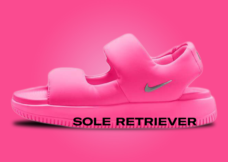 Nike Calm Sandal Hyper Pink (W) Medial