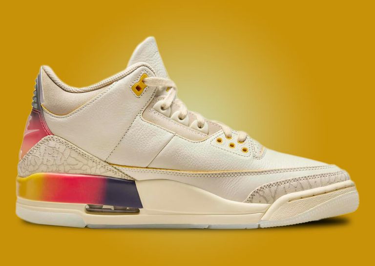 The J. Balvin x Air Jordan 3 Medellín Sunset Arrives September