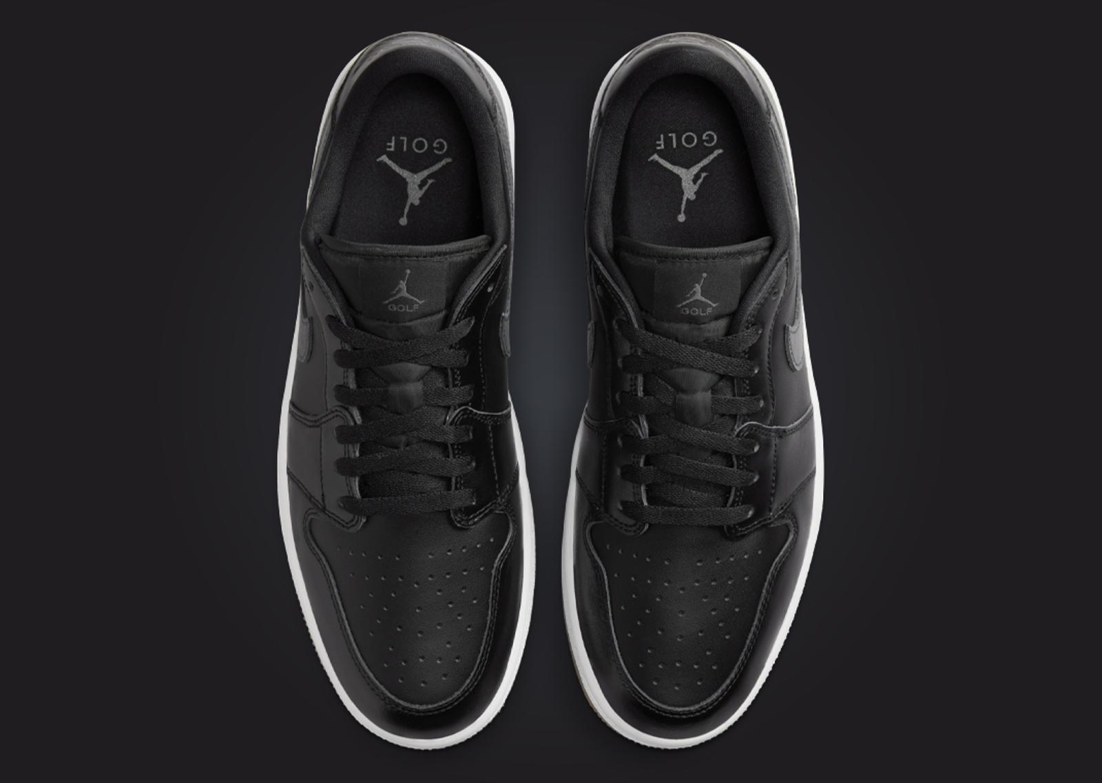 Air Jordan 1 Low Golf Black Gum Top