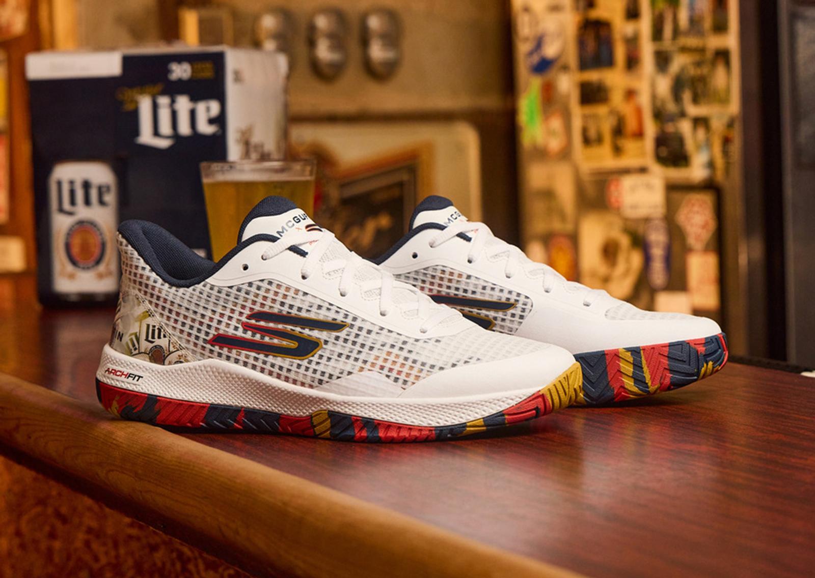 Miller Lite x Tyson McGuffin x Skechers Viper Court Pro Angle