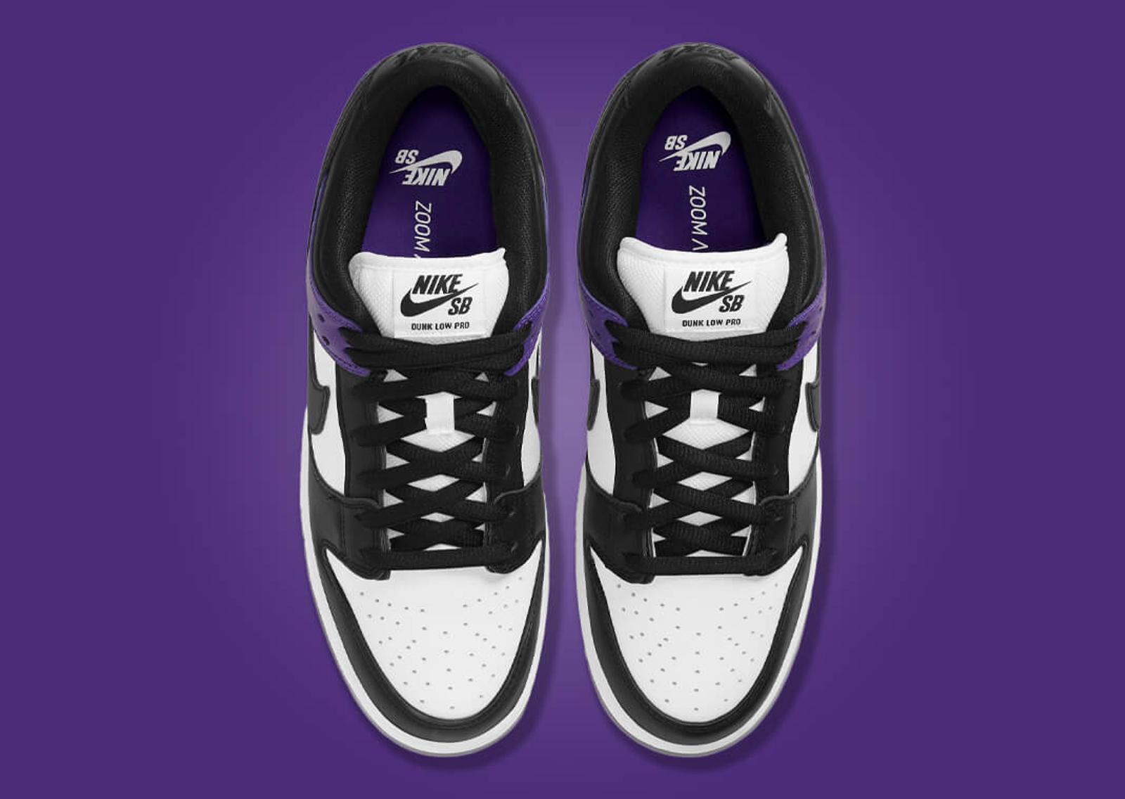 Nike SB Dunk Low Court Purple Top