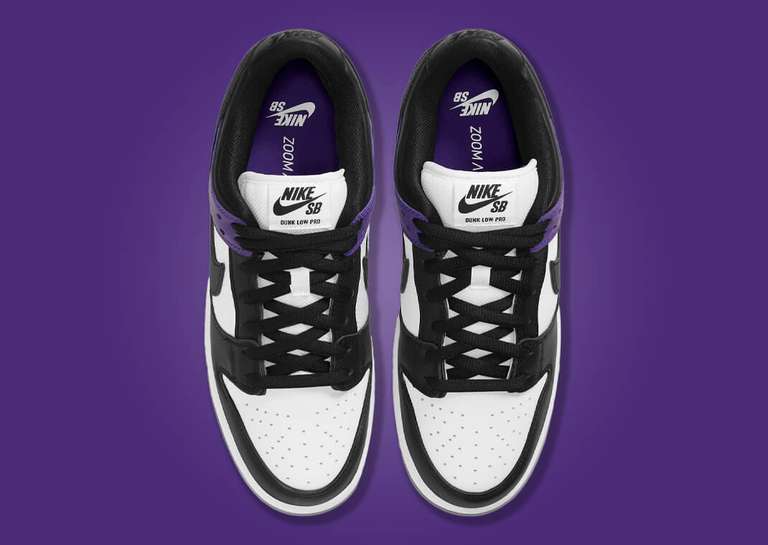 Nike SB Dunk Low Court Purple Top