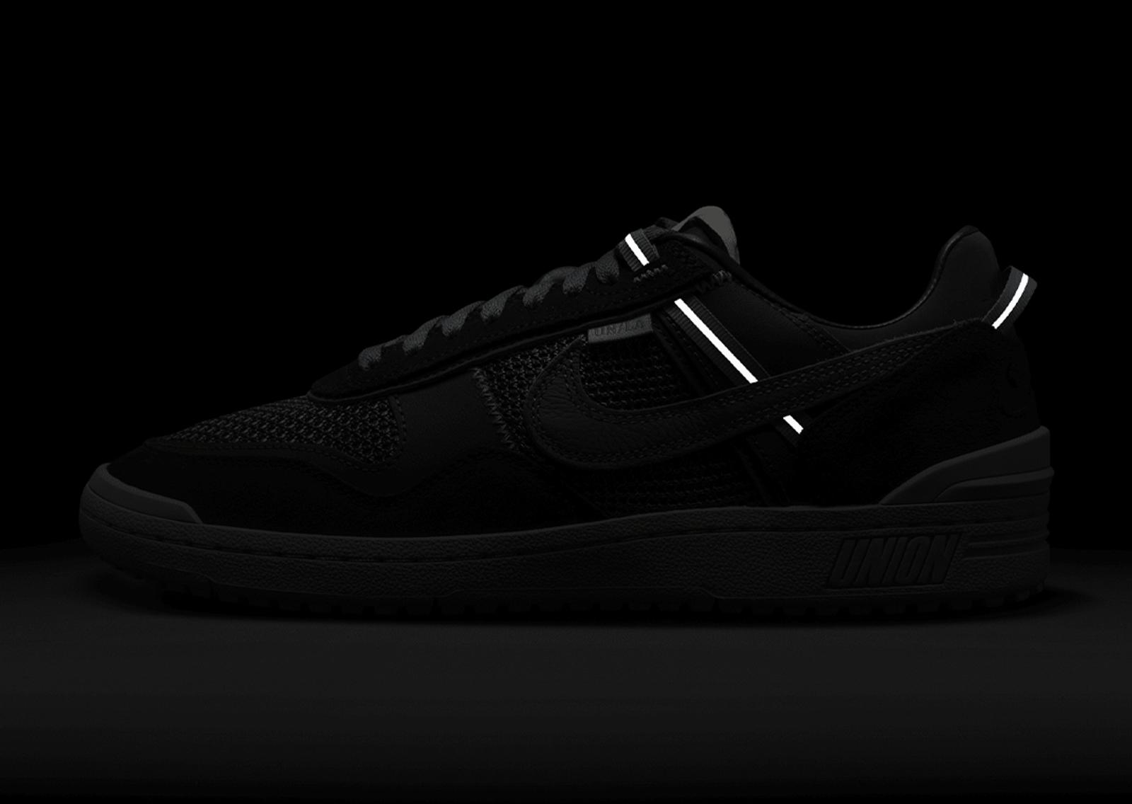 Union x Nike Field General 82 Black 3M