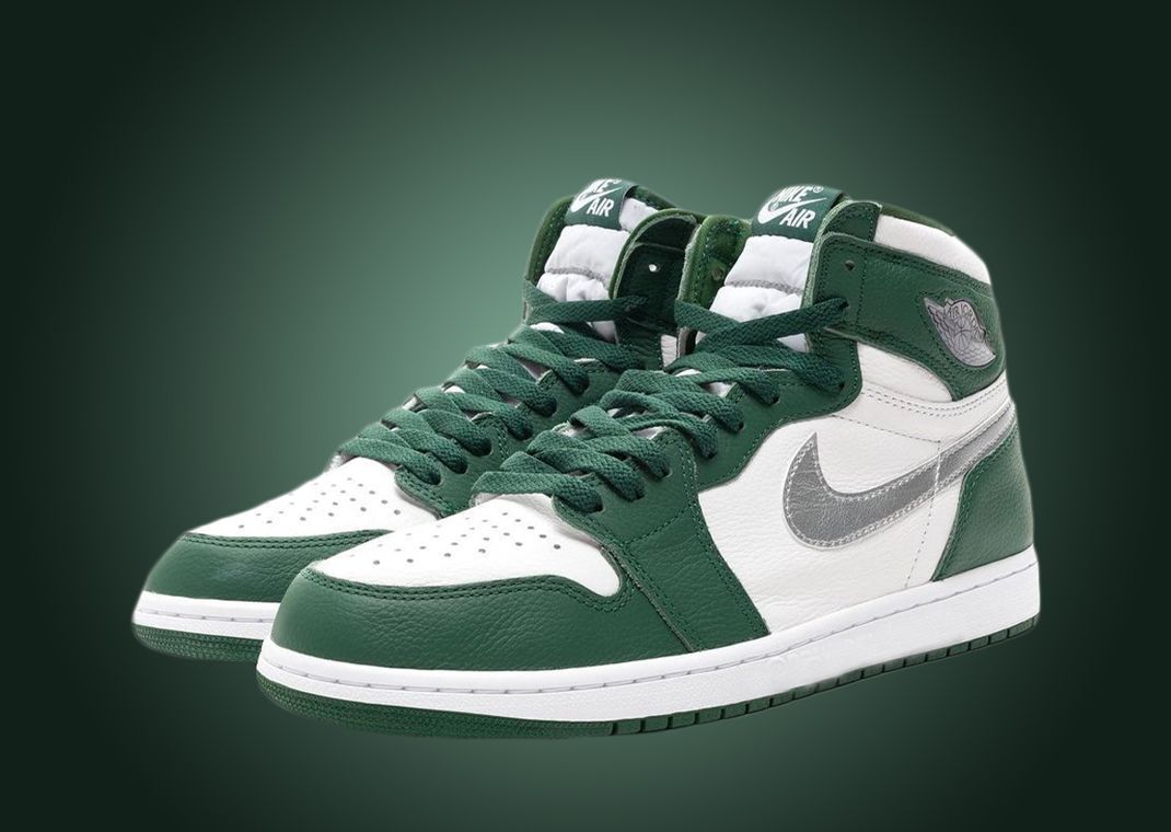 Official Look Air Jordan 1 High Gorge Green
