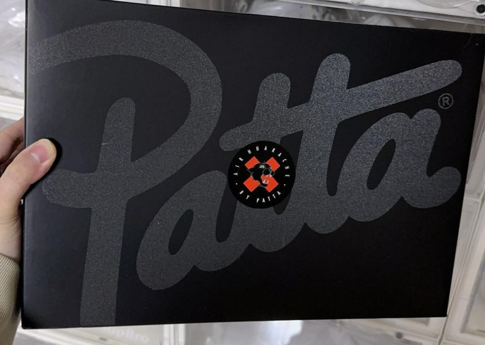 Patta x Nike Air Huarache 20Y24 White Packaging