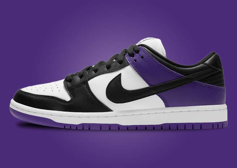 Nike SB Dunk Low Court Purple Lateral