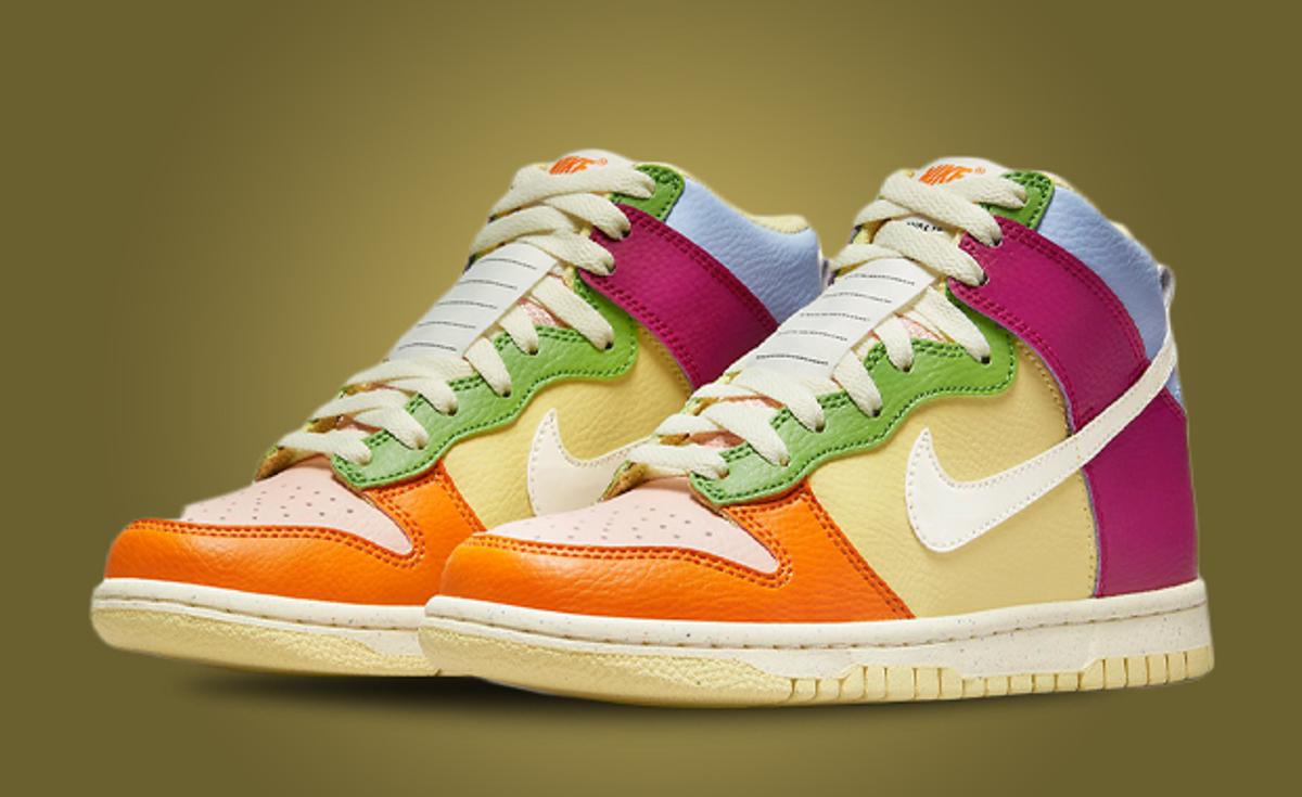 Rainbow Vibes For This Nike Dunk High