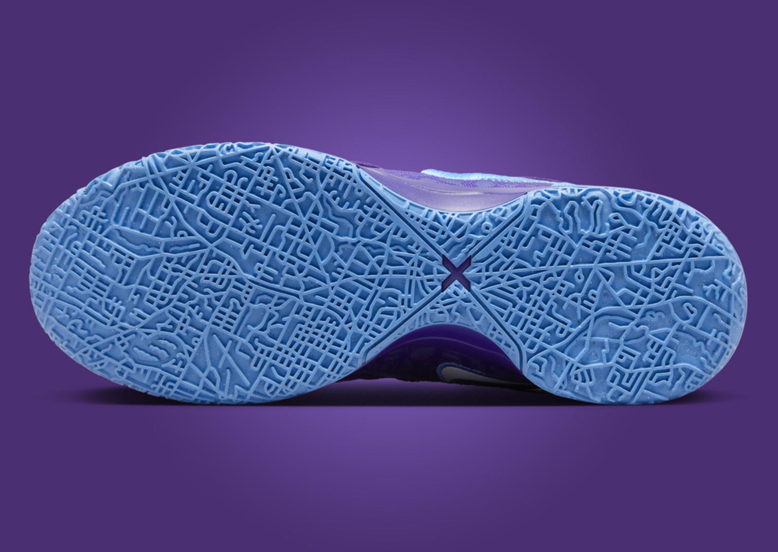 Nike LeBron NXXT Gen AMPD Field Purple Outsole