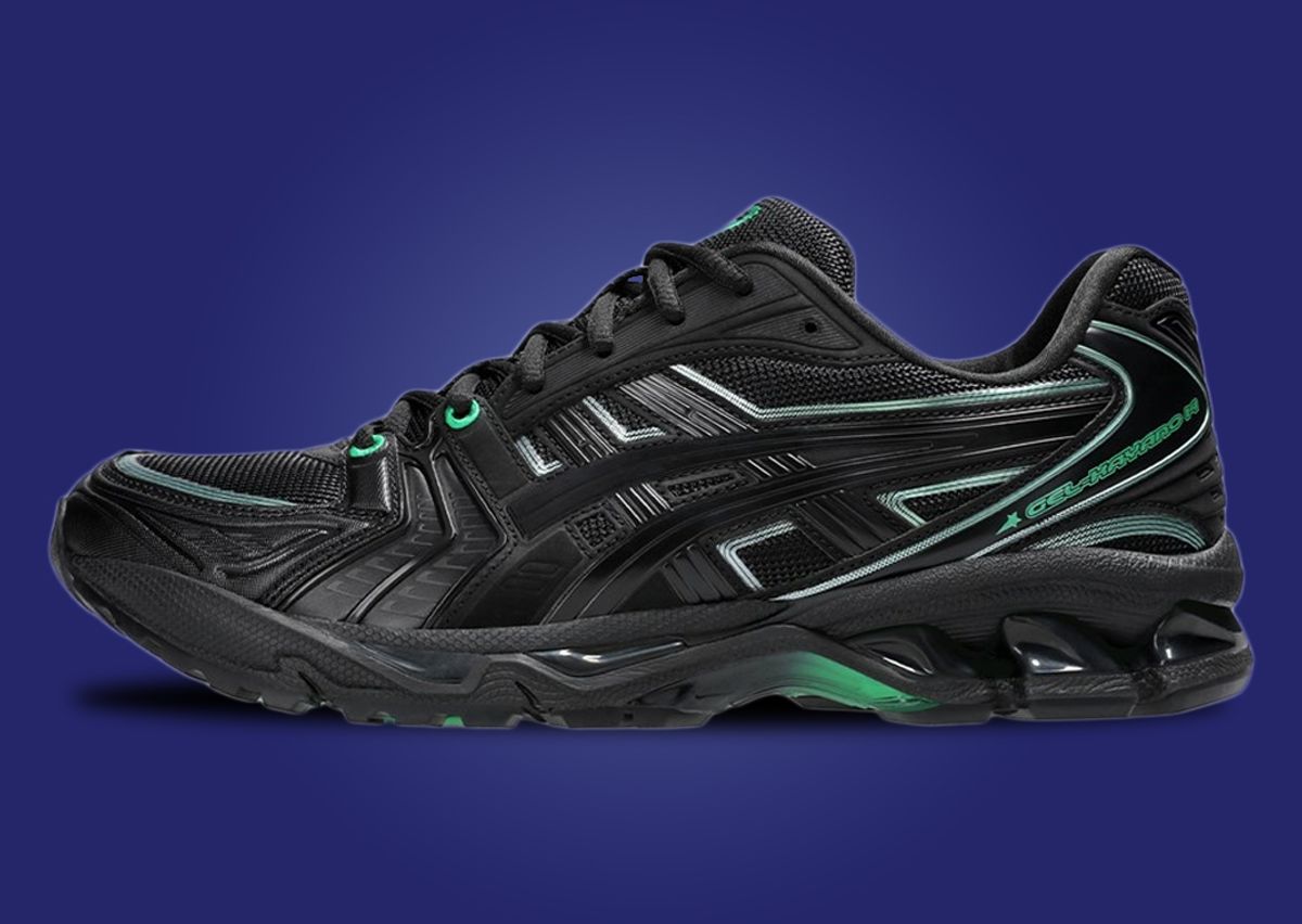 8ON8 x Asics Gel-Kayano 14 Black Right Lateral