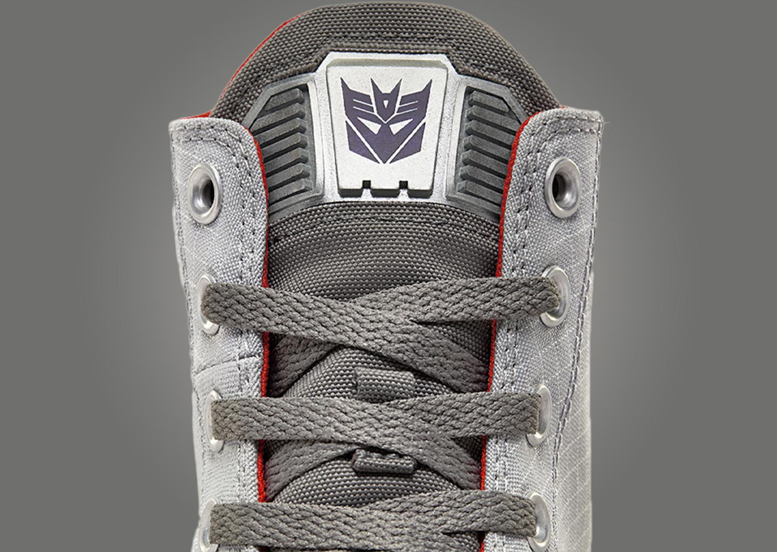 Transformers x Converse Chuck Taylor All-Star Hi Decepticons Tongue