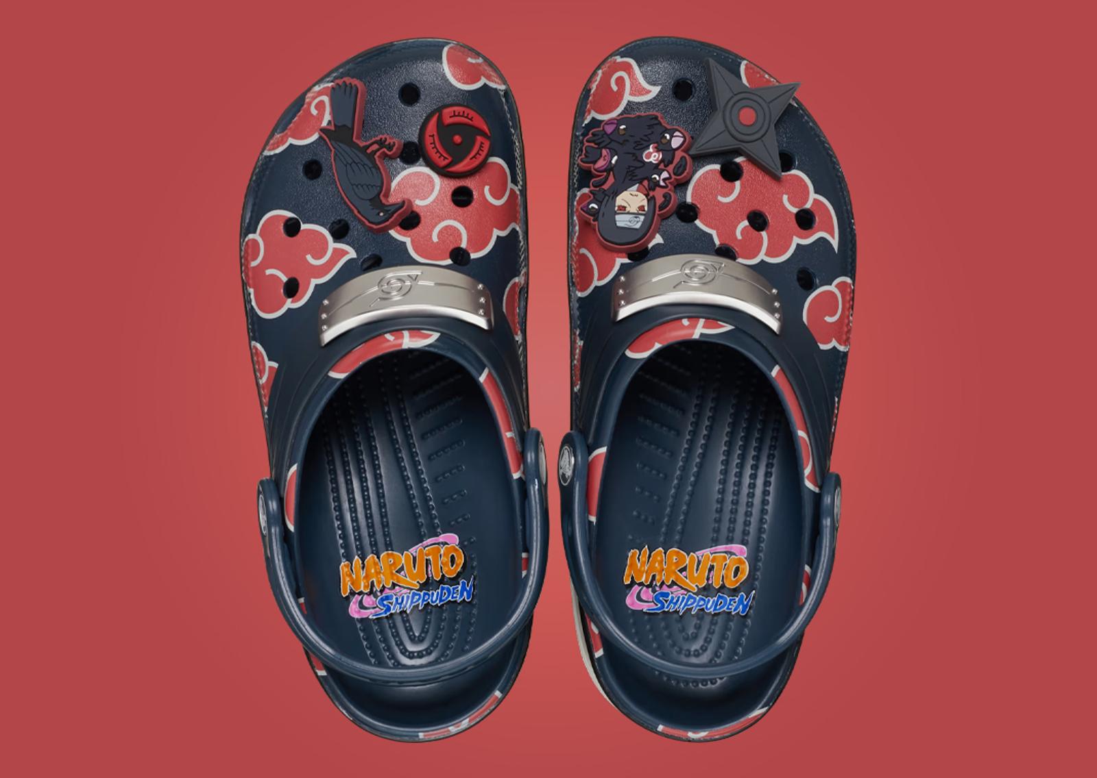 Naruto Shippuden x Crocs Classic Clog Itachi Top