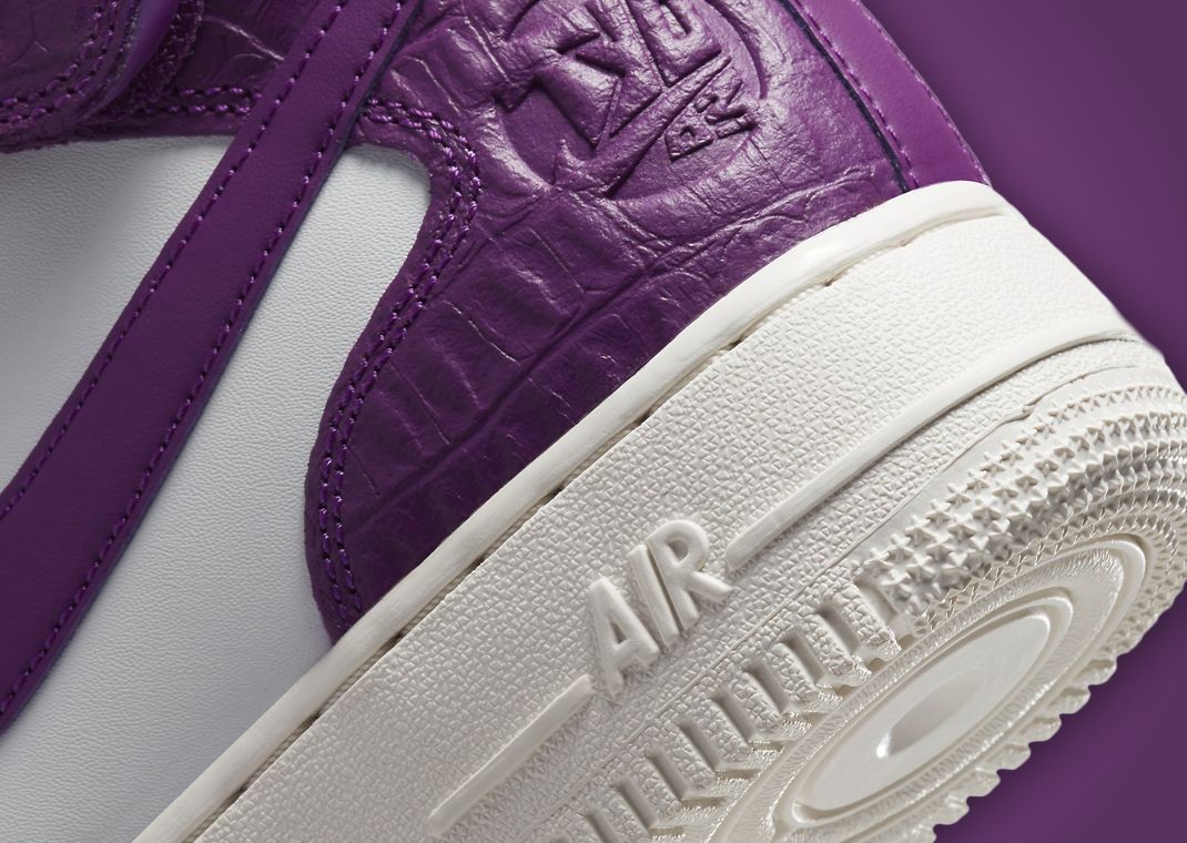 Premium Croc Detailing Hits The Nike Air Force 1 Mid LX Tokyo Viotech