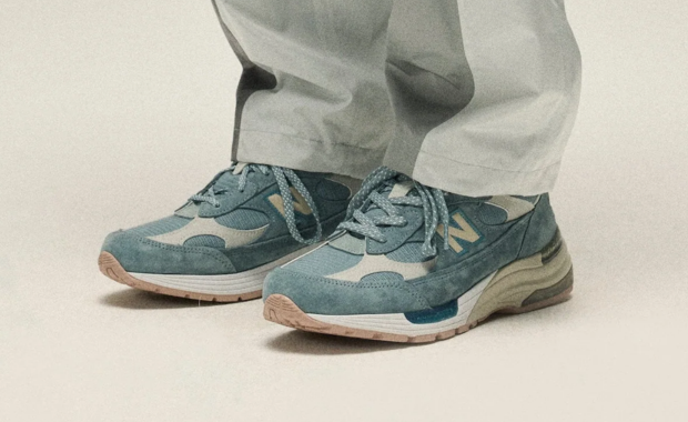 The Kith x New Balance 992 Made in USA Blue Releases Spring 2025