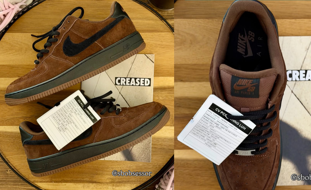 Nike SB Air Force 1 Low Light Chocolate