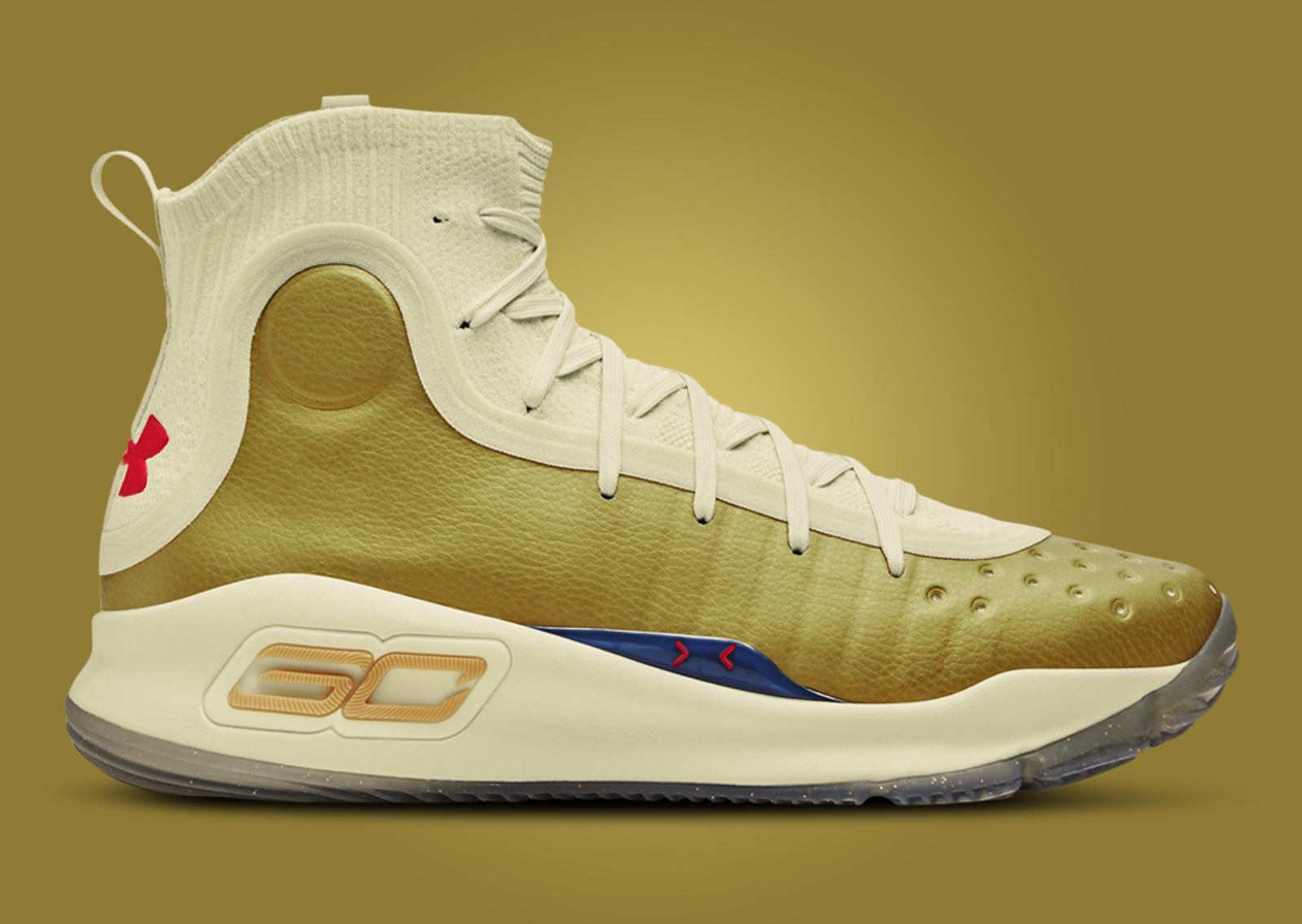 Under Armour Curry 4 Retro Championship Mindset Lateral