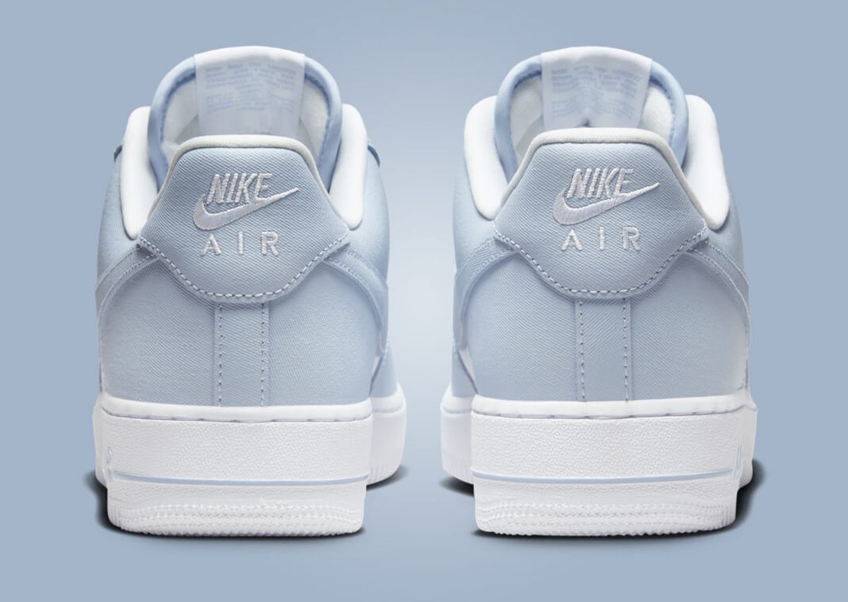Nike Air Force 1 Low Canvas Light Armory Blue Back