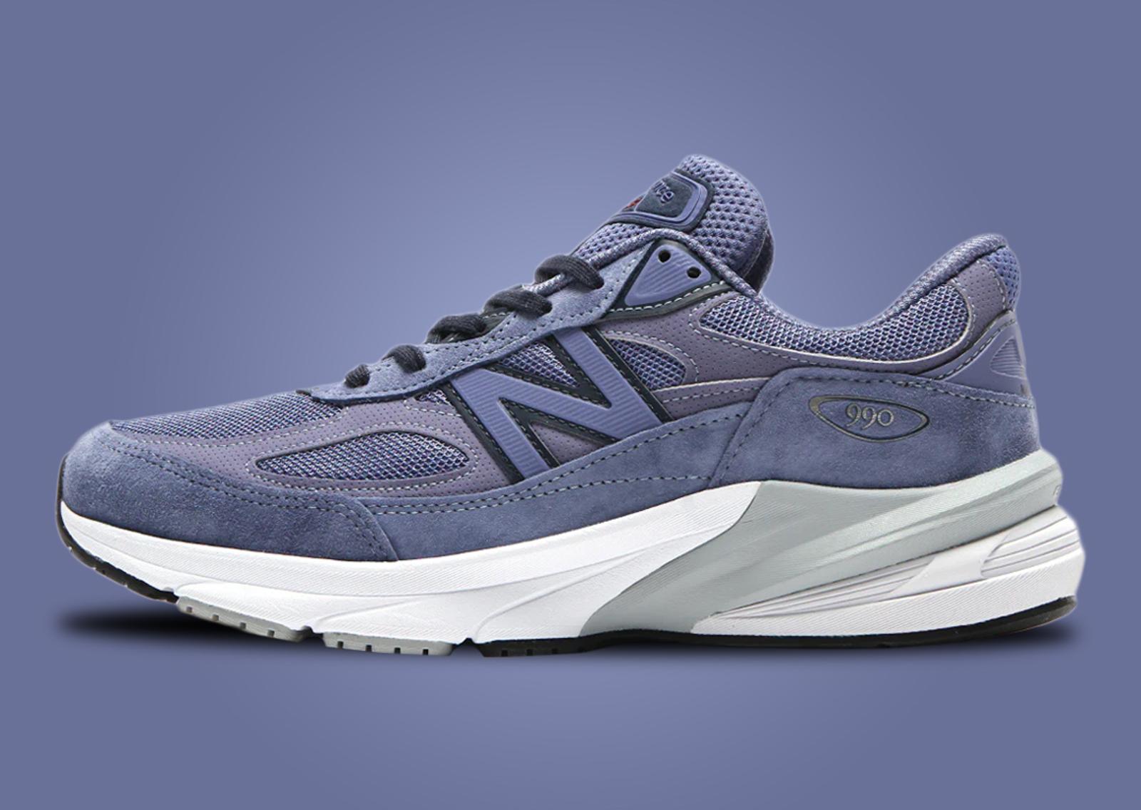 New Balance 990v6 Made in USA Purple Lateral